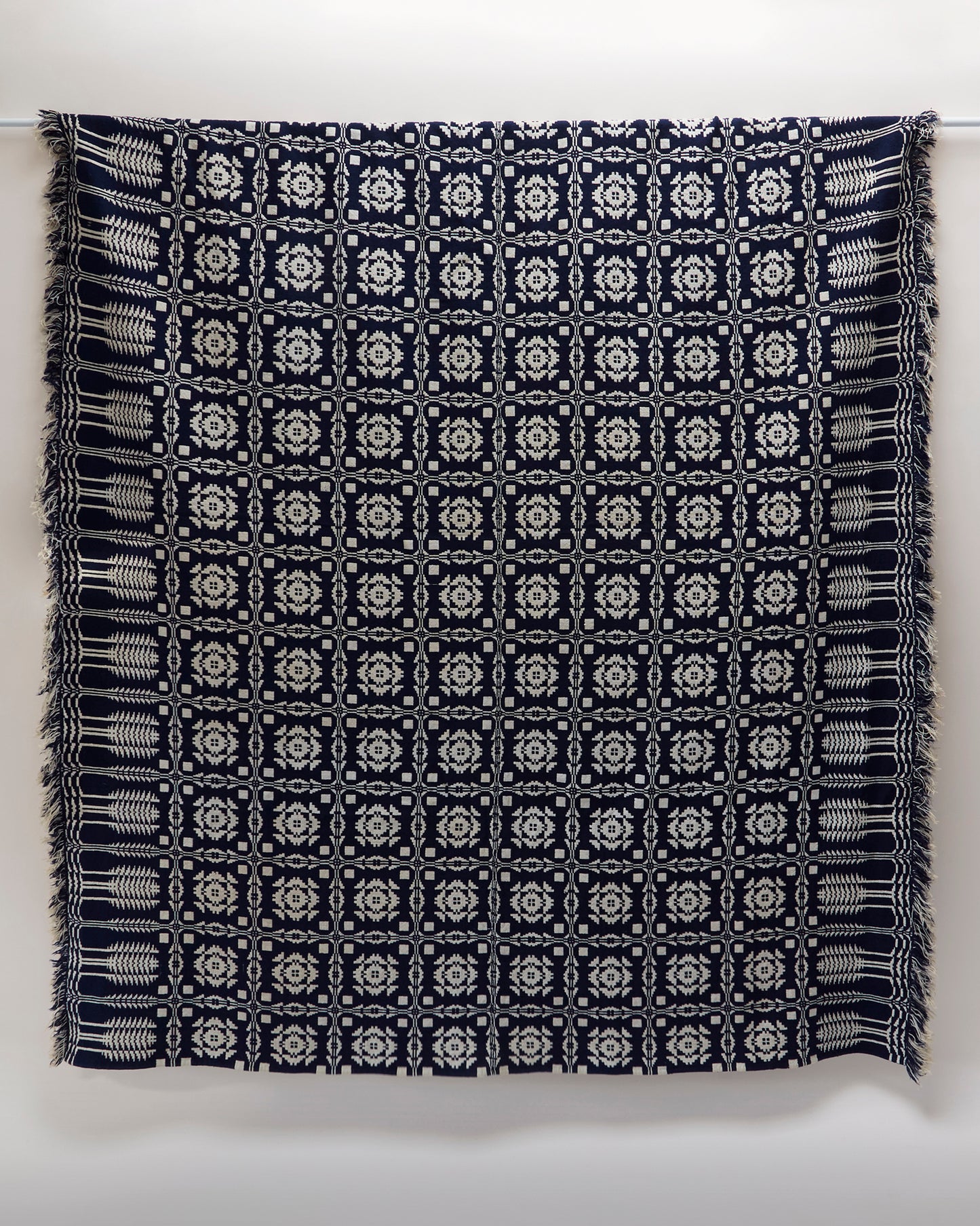 Antique Jacquard Weave Blanket