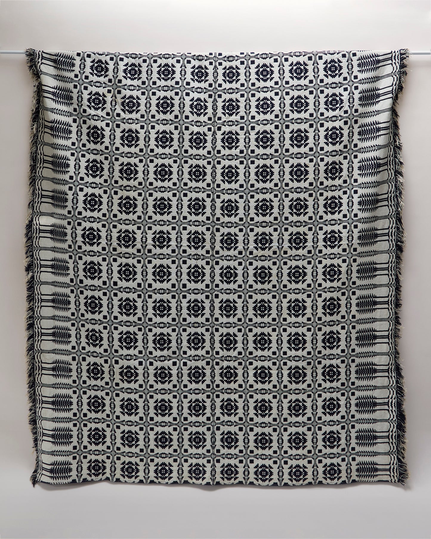 Antique Jacquard Weave Blanket