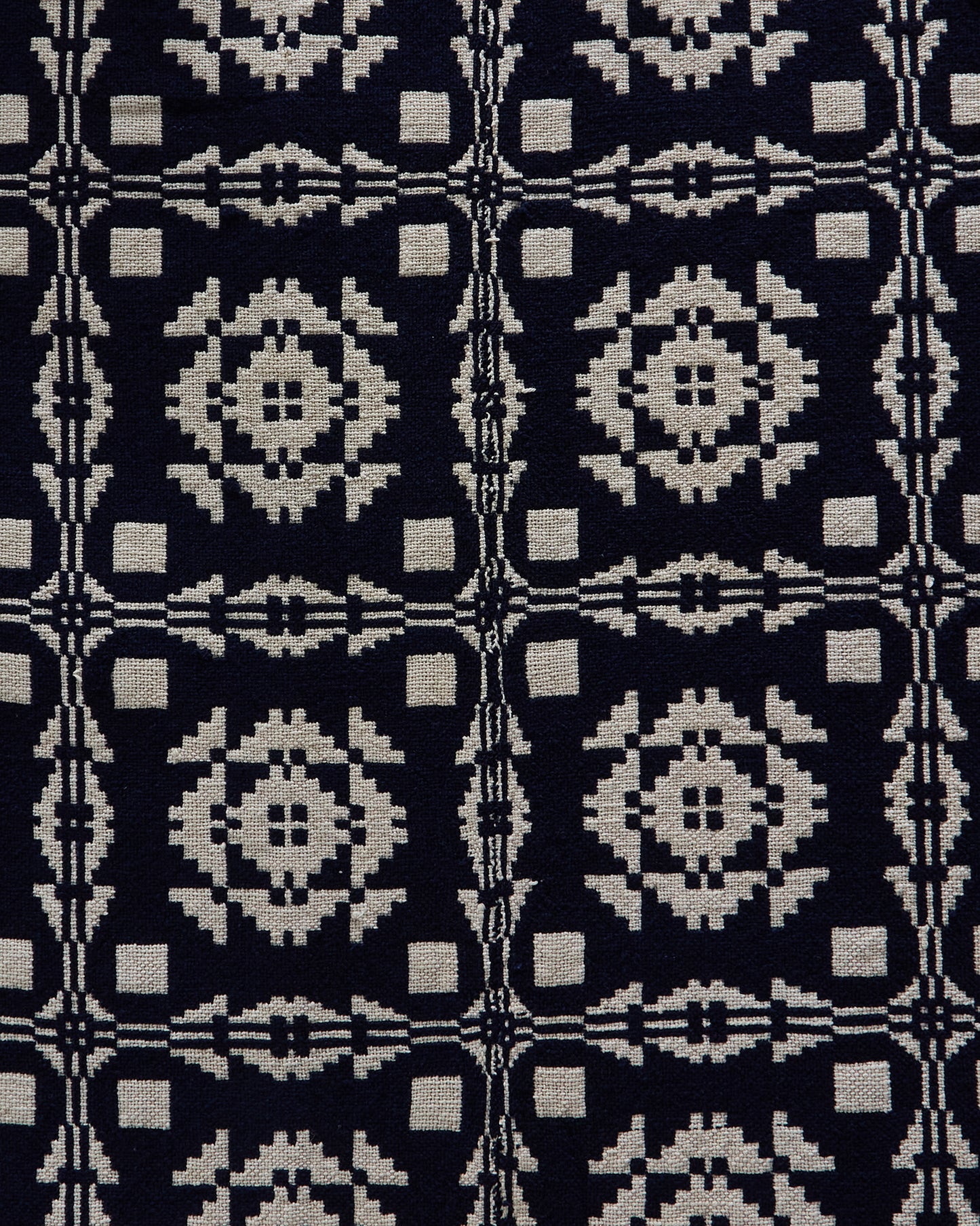 Antique Jacquard Weave Blanket