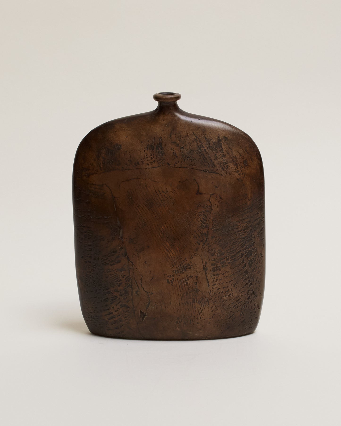 Peter Hayes ceramic vase, back view. Category — Ceramic Vases & Studio Pottery