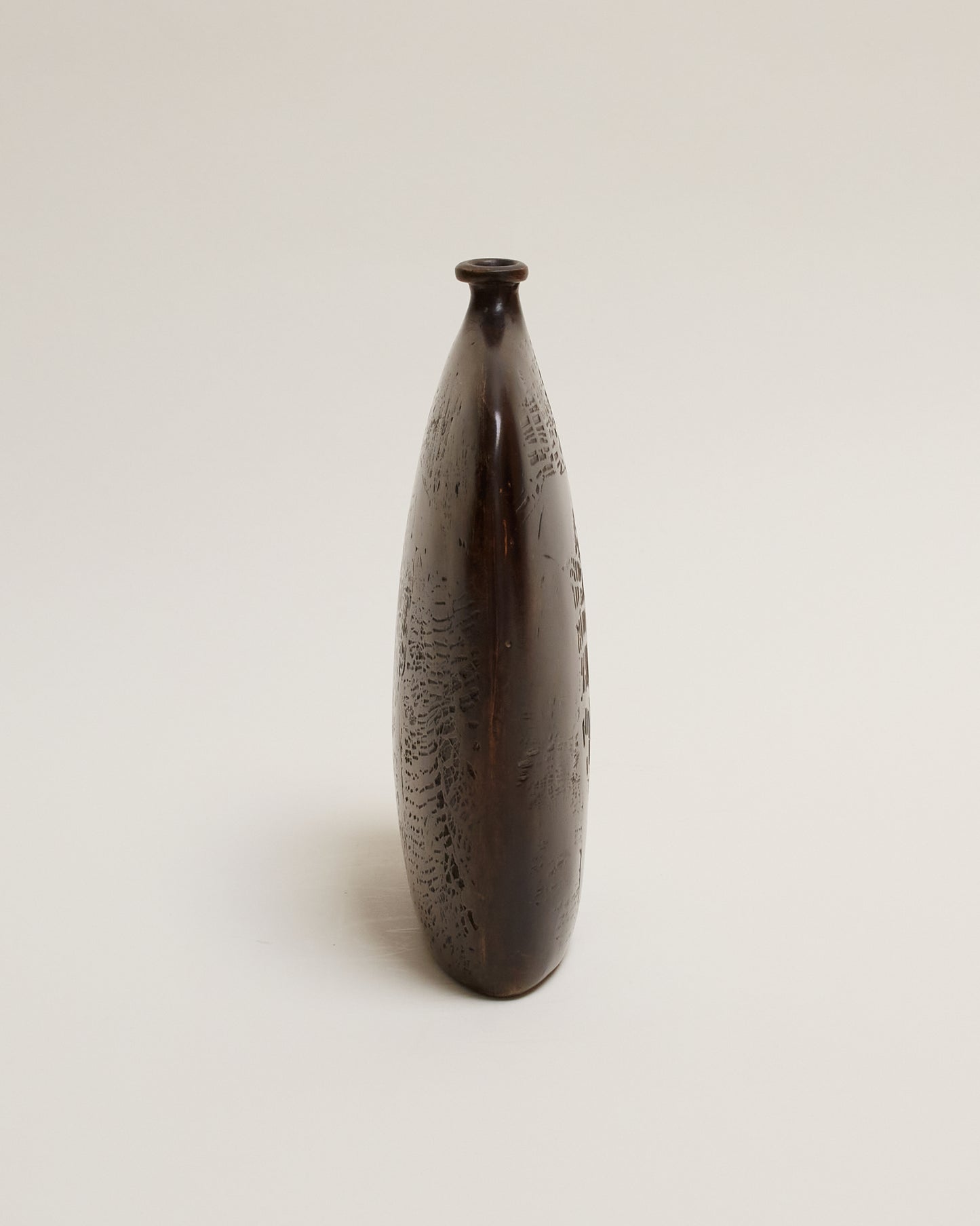 Peter Hayes ceramic vase, side view. Category — Ceramic Vases & Studio Pottery