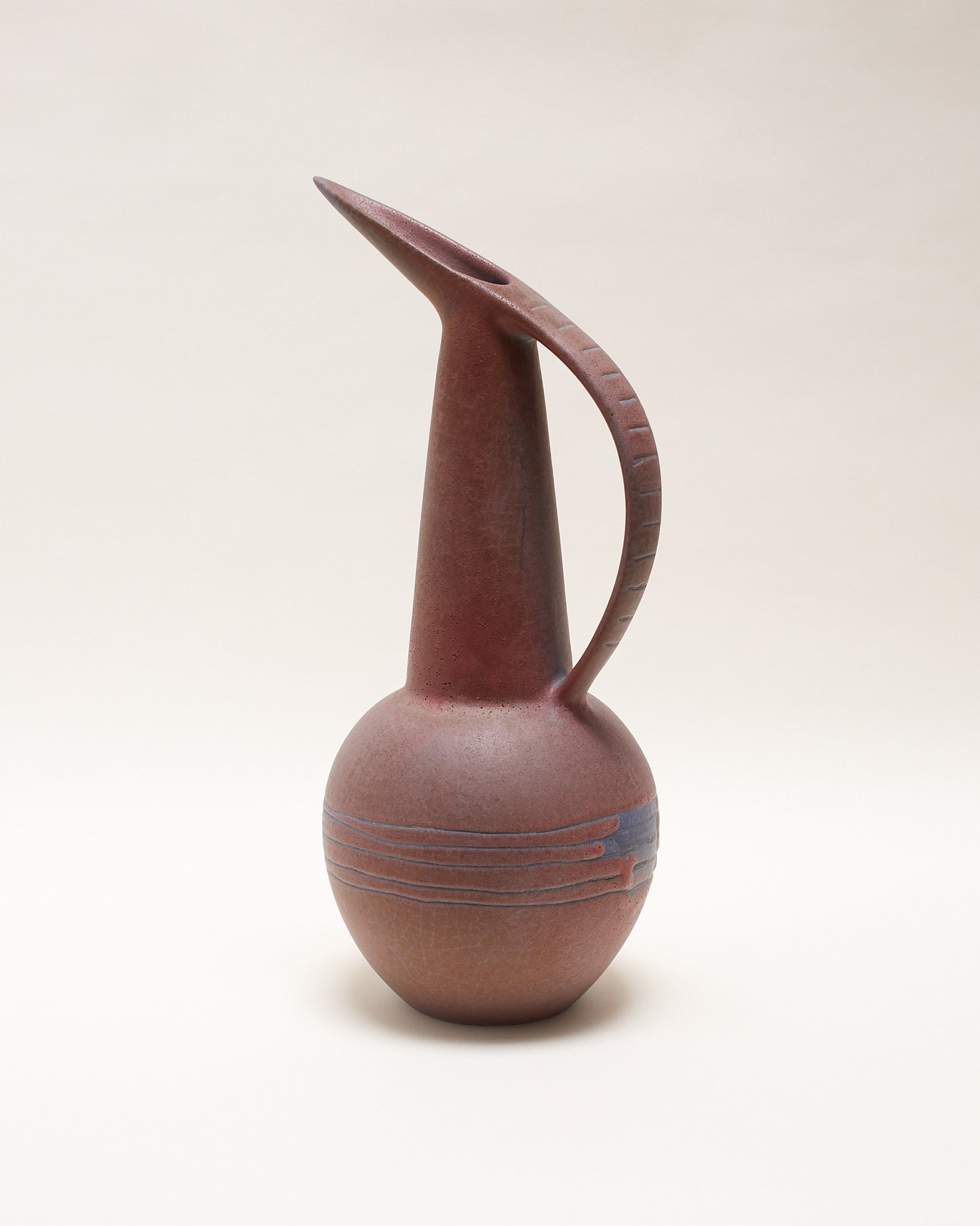 Sculptural Ceramic Pitcher