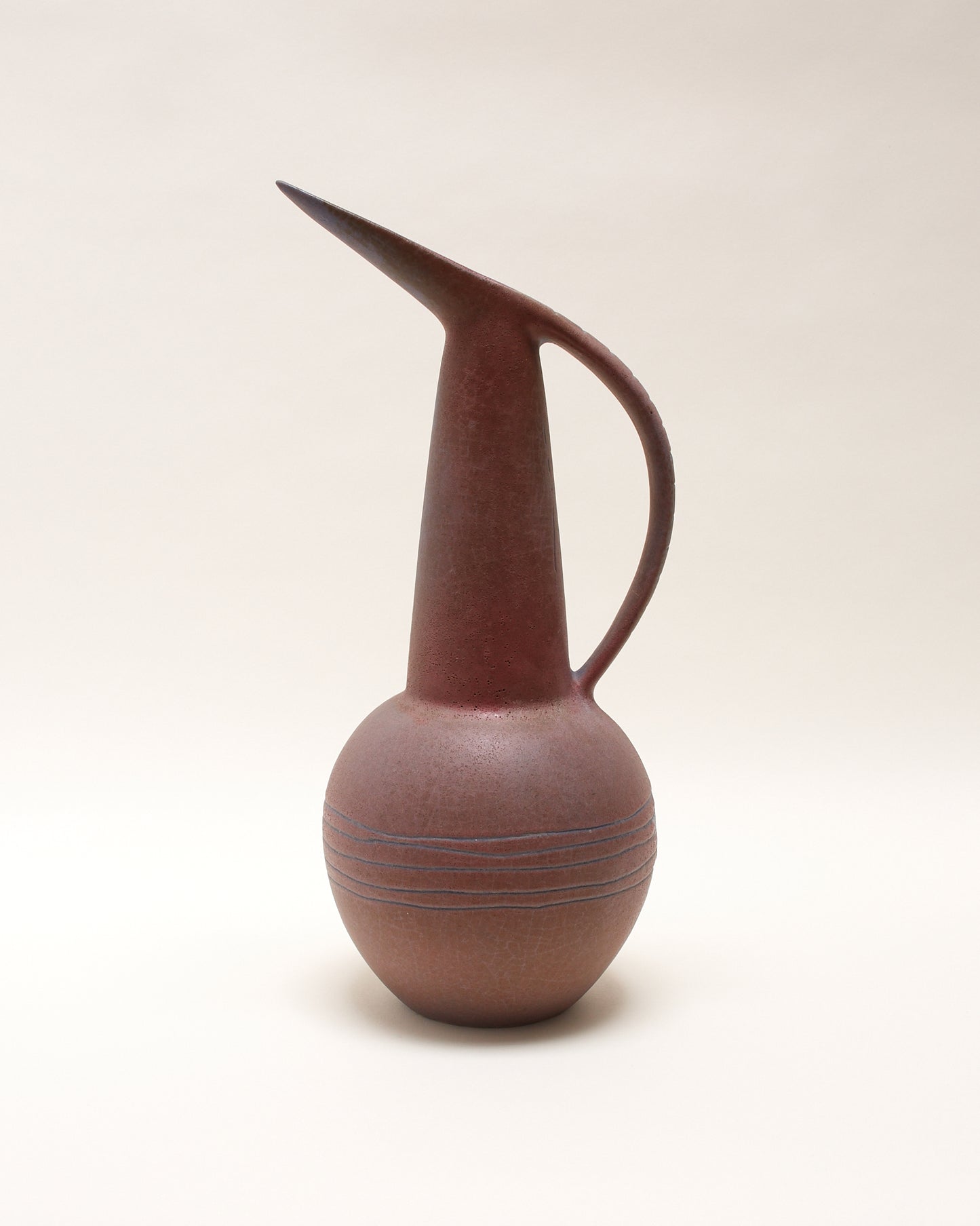 Sculptural Ceramic Pitcher